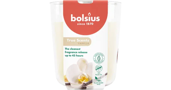 Bolsius lõhnaküünal vanilje 97/85