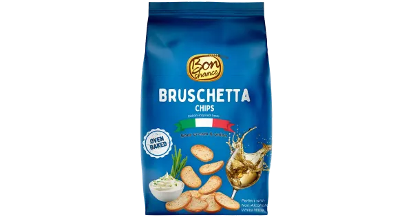 Bon chance bruschetta krõpsud hapukoore ja sibulaga 70g