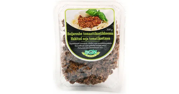 Bon Vegan Hakitud Soja Tomatikastmes 300G