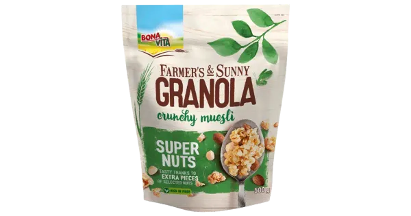 Bona vita müsli pähklitega 500 g