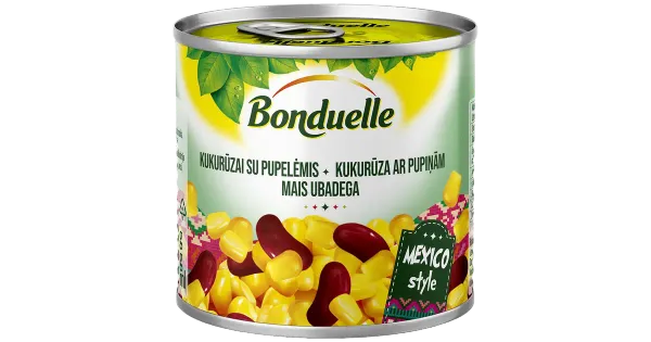 Bonduelle magusa maisi ja punaste kidney ubade segu 170g/140g