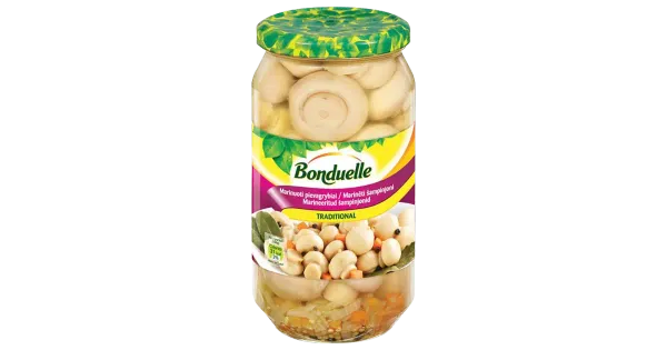 Bonduelle marineeritud šampinjonid traditsiooniline 540/290 g