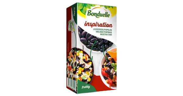 Bonduelle mustad oad 2 x 65 g