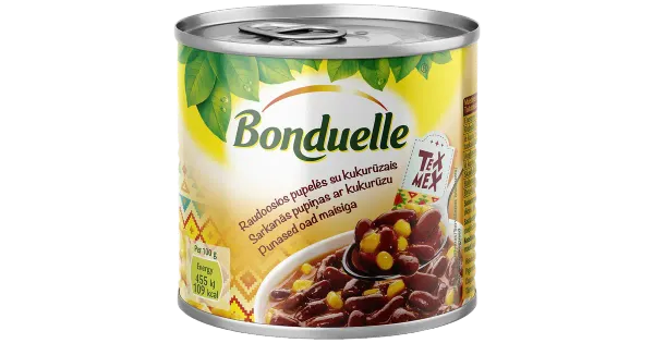 Bonduelle punased oad maisiga 430g