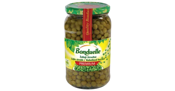 Bonduelle rohelised herned 660/465 g