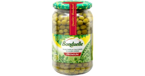 Bonduelle suured herned klaaspurgis 530/375 g, 580 ml