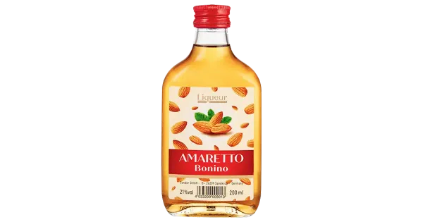 Bonino Amaretto mandliliköör 21%vol 200ml