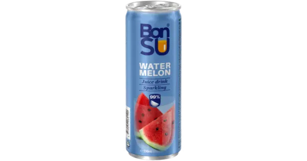 BONSU Gaseeritud arbuusimahl 99% 330 ML
