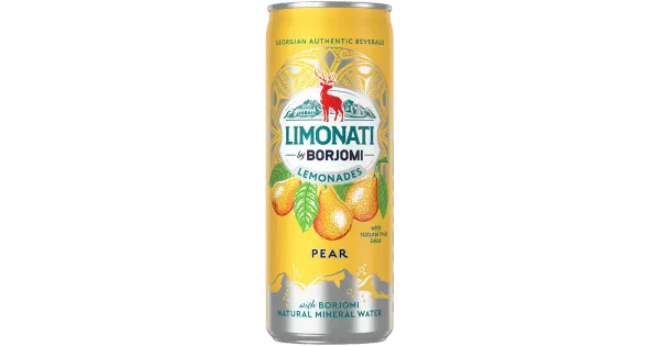 BORJOMI pirnimaitseline limonaad 330ml