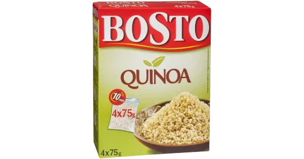 Bosto Quinoa, valge 4x75 g