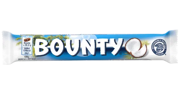 Bounty Milk piimašokolaadibatoon 57 g