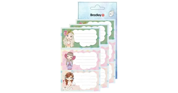 Bradley vihikuetikett 9tk girls