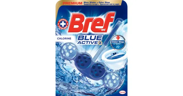 Bref blue active wc-värskendaja kloor 50g