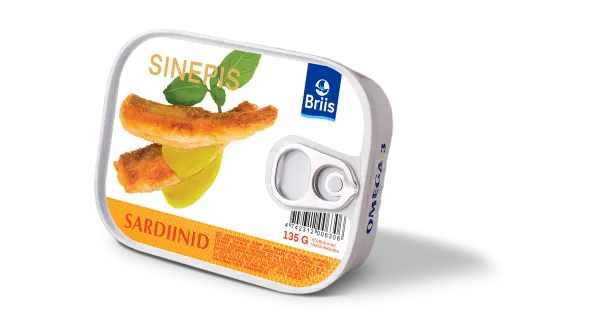 Briis Balti Sardiinid Sinepis 135G