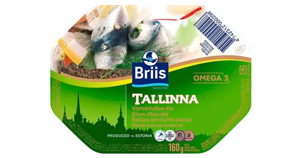 Briis Vürtsikilufileed Õlis 160G