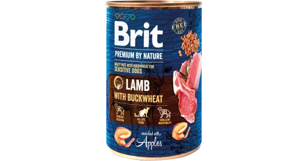 Brit PbN koerteeine lamba ja tatraga 400g