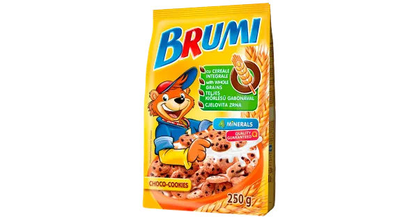 Brumi hommikuhelbed küpsised šokolaadi tükkidega 250g