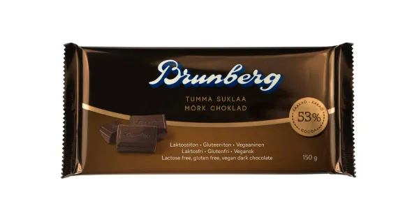 Brunberg 56% tume šokolaad 150g