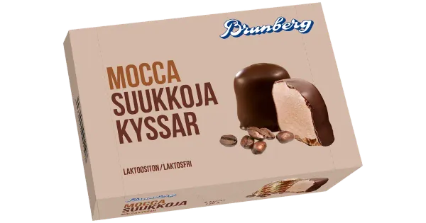 Brunberg Mocca vahukommid šokolaadis 6 tk, 150g