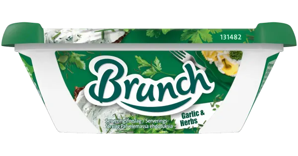 Brunch küüslaugu ja ürtidega toorjuust, 185g