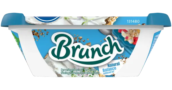 Brunch naturaalne tasakaalustatud toorjuust 185g