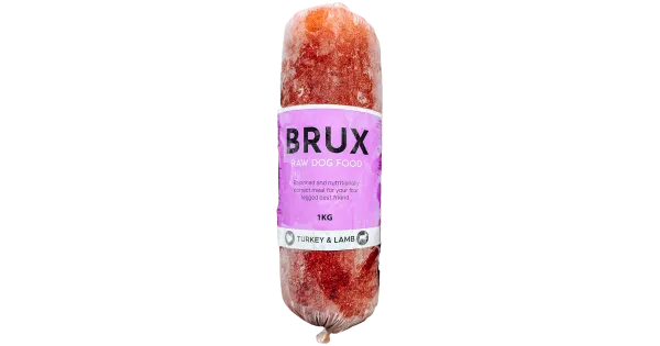 Brux Kalkun ja Lammas, tasakaalustatud toortoit 500g