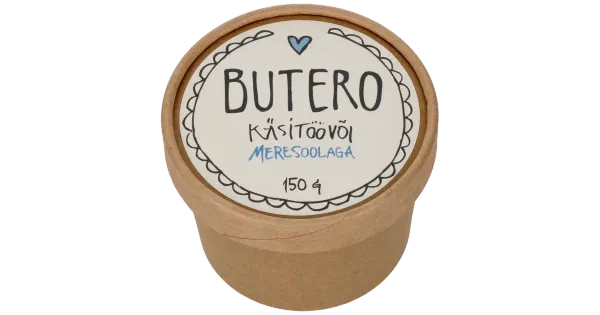 Butero käsitöövõi meresoolaga, 150 g