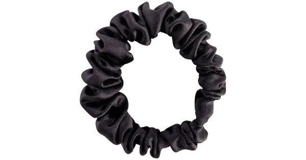 Cailap juuksekumm scrunchie must