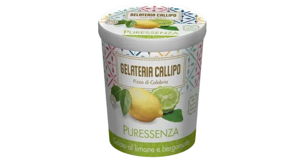 Callipo Gelateria Jäätis Puressenza Lemon&Bergamot 310 g