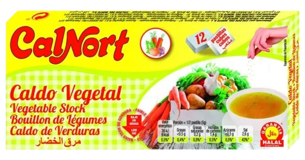 Calnort  köögiviljapuljong 120g