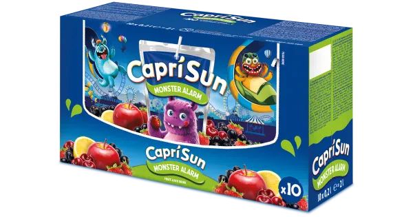 Capri-Sun Monster Alarm mahlajook 10-pakk, 10x200 ml