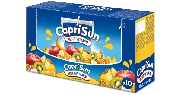 Capri-Sun Multivitamiini mahlajook 10-pakk, 10x200ml