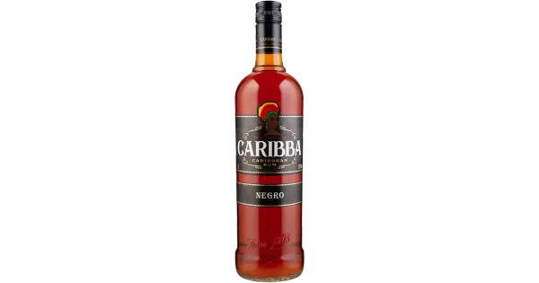 Caribba Negro rumm 37,5%vol 1l