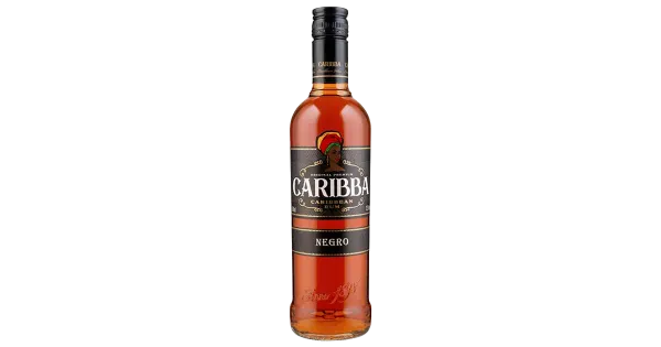 Caribba Negro rumm 37,5%vol 500ml