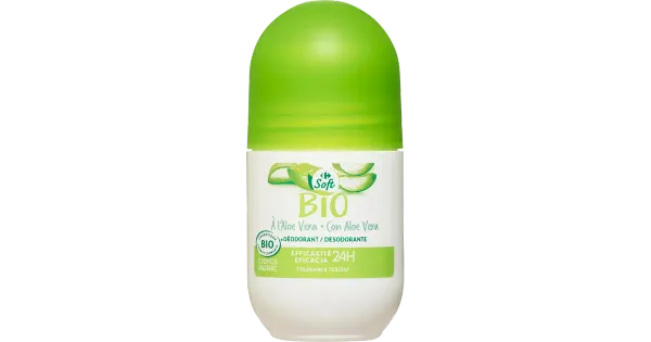 Carrefour Bio rulldeodorant Aloe Vera 24h 50ml