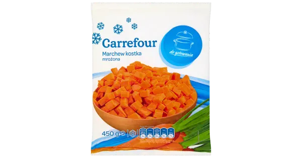 Carrefour Porgandikuubikud 450 g