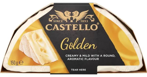 Castello puna-valgehallitusjuust, 150 g