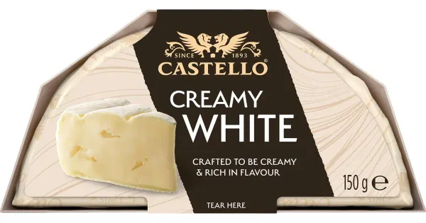 Castello valgehallitusjuust, 150 g