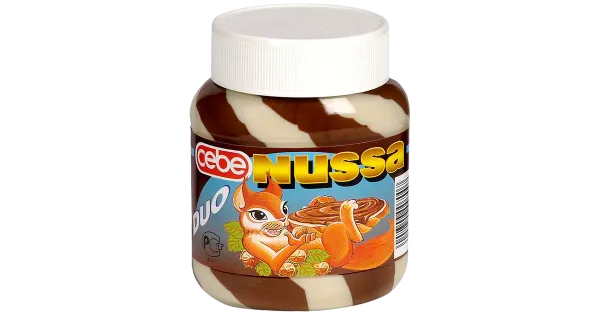 Cebe nussa pähklikreem duo 400g