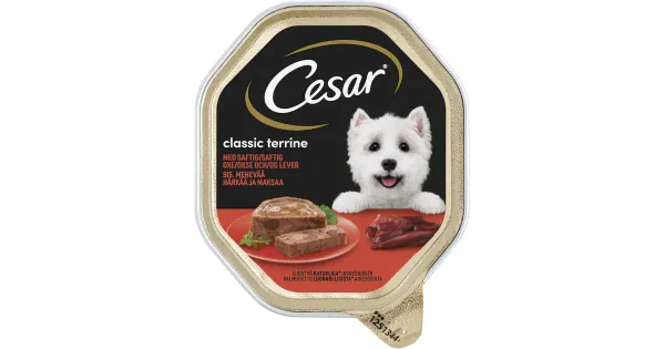 Cesar koeratoit härjaliha ja maksaga 150 g
