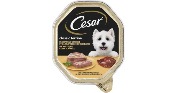 Cesar koeratoit kana- ja härjalihaga 150 g