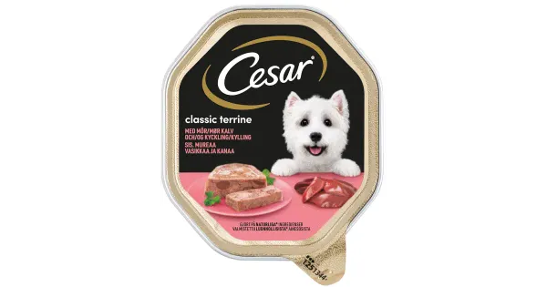 Cesar koeratoit vasika- ja kanalihaga 150 g