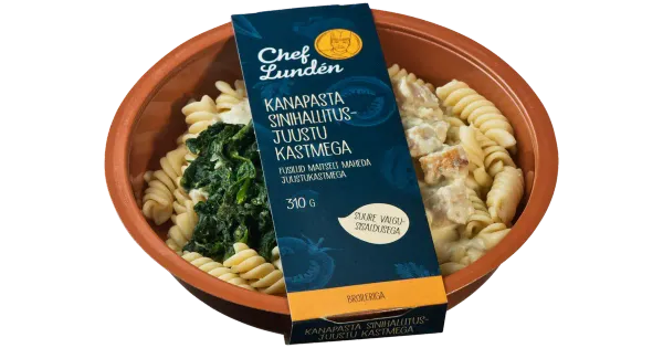 Chef Lunden Kanapasta sinihallitusjuustu kastmega 310g