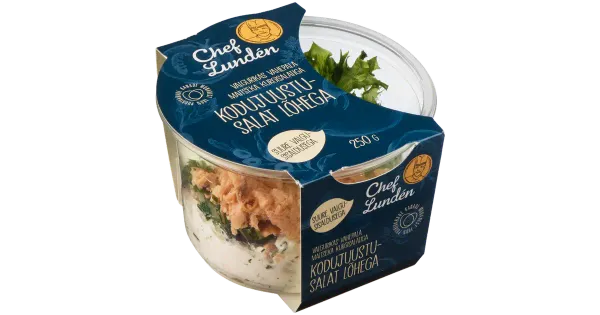 Chef Lunden Kodujuustusalat lõhega 250g
