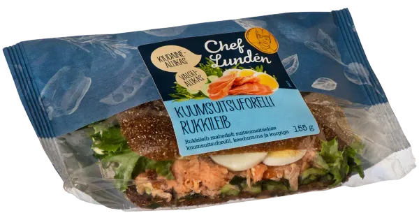 Chef Lunden Kuumsuitsuforelli rukkileib 155g