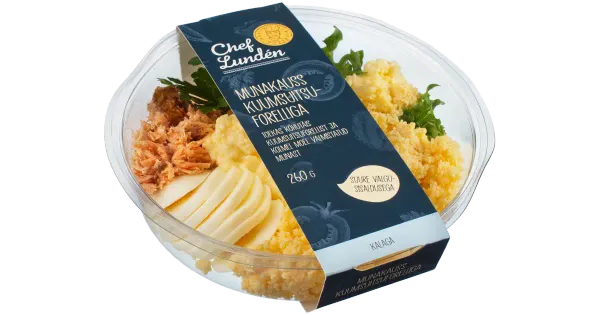 Chef Lunden Munakauss Kuumsuitsuforelliga 260 G