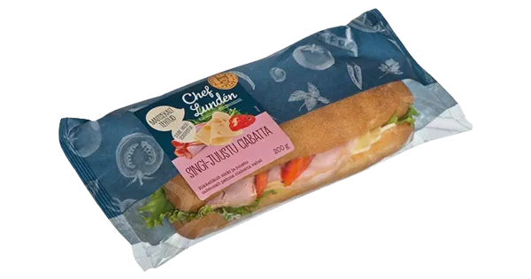Chef Lunden Singi-Juustu Ciabatta 200G