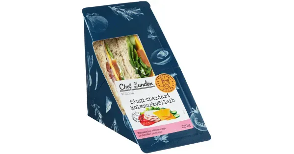Chef Lunden Suitsusingi-Cheddar Juustu Võileib 210G