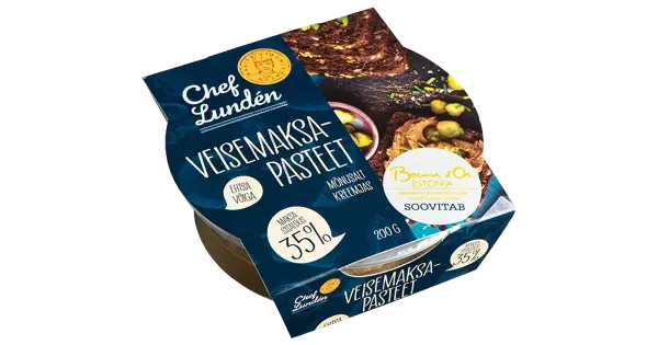 Chef Lunden Veisemaksapasteet 200G