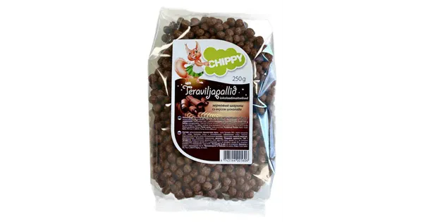 Chippy teraviljapallid kakaoga 250g